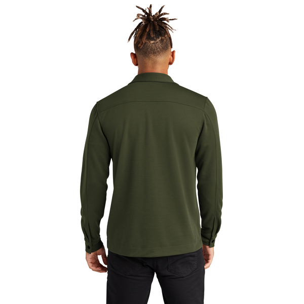 MERCER+METTLE™ Double-Knit Polyester Snap Front Men's Jacket