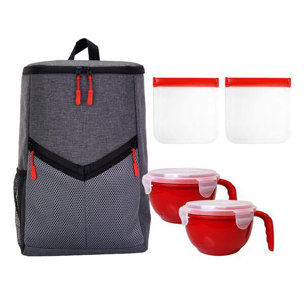 Victory Noodle & Sandwich Cooler Backpack Set