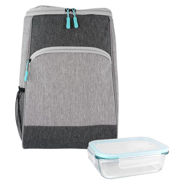 Bay Backpack Glass Lunch Set