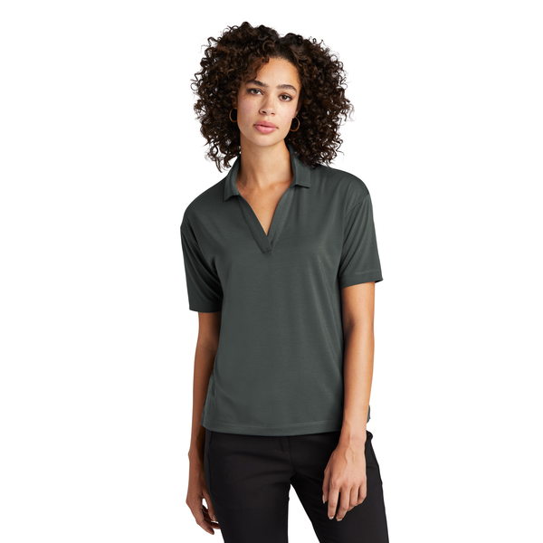 MERCER+METTLE™ Stretch Poly/Spandex Jersey Ladies' Polo