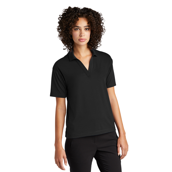 MERCER+METTLE™ Stretch Poly/Spandex Jersey Ladies' Polo