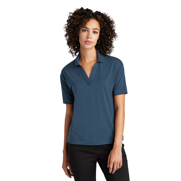 MERCER+METTLE™ Stretch Poly/Spandex Jersey Ladies' Polo