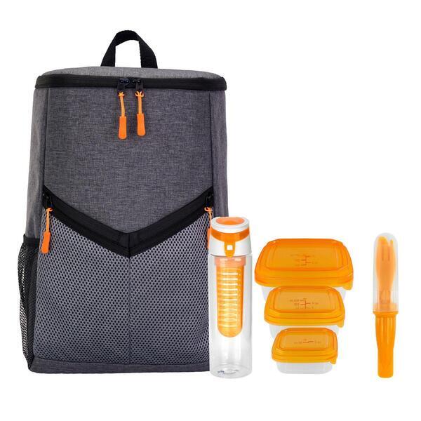 Victory Lunch & Drink Cooler Backpack Set