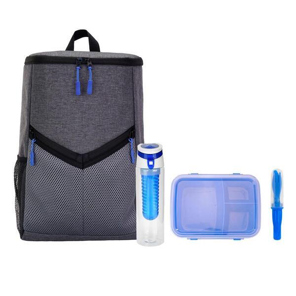 Vitory Lunch & Drink To Go Backpack Set