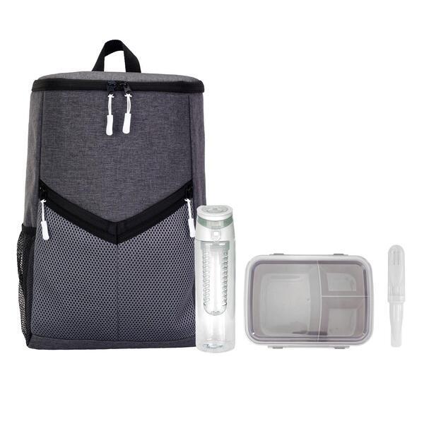Vitory Lunch & Drink To Go Backpack Set