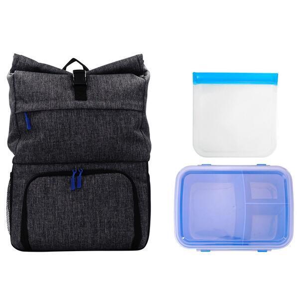 X Line Backpack Cooler Lunch & Sandwich Combo Set