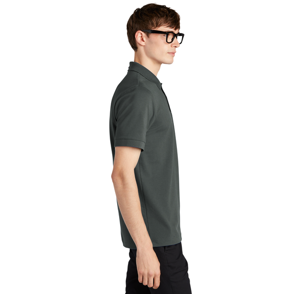MERCER+METTLE™ Stretch Heavyweight Cotton/Poly/Spandex Pique Men's Polo