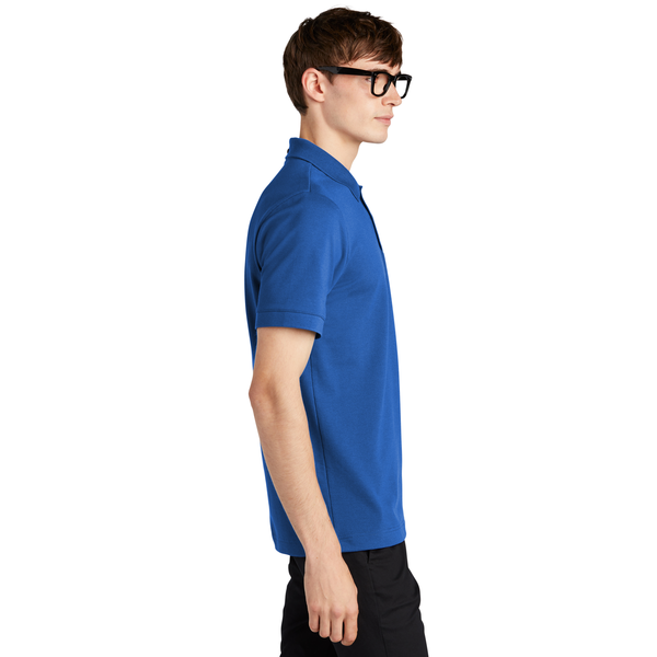 MERCER+METTLE™ Stretch Heavyweight Cotton/Poly/Spandex Pique Men's Polo