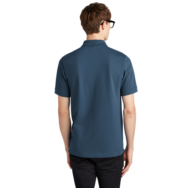 MERCER+METTLE™ Stretch Heavyweight Cotton/Poly/Spandex Pique Men's Polo