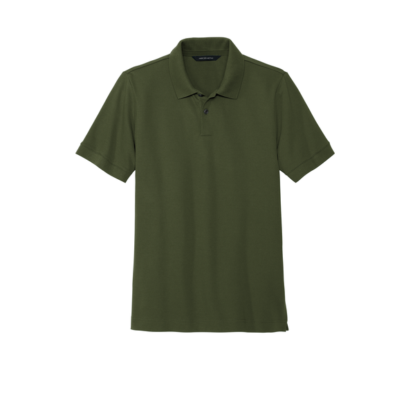 MERCER+METTLE™ Stretch Heavyweight Cotton/Poly/Spandex Pique Men's Polo