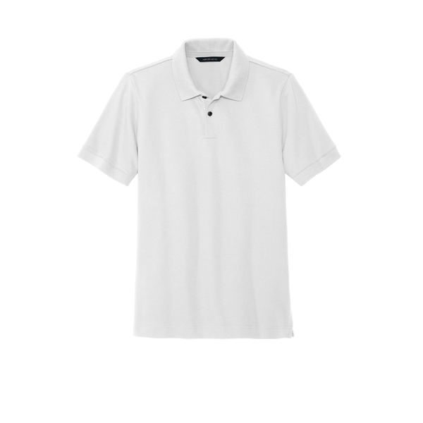 MERCER+METTLE™ Stretch Heavyweight Cotton/Poly/Spandex Pique Men's Polo