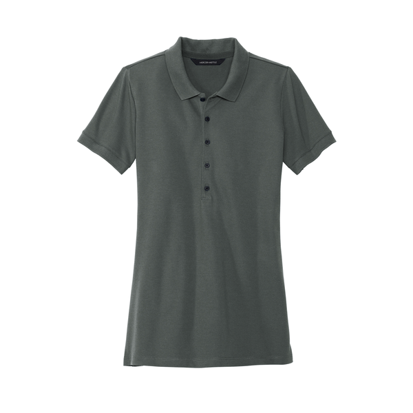 MERCER+METTLE™ Stretch Heavyweight Cotton/Poly/Spandex Pique Ladies' Polo