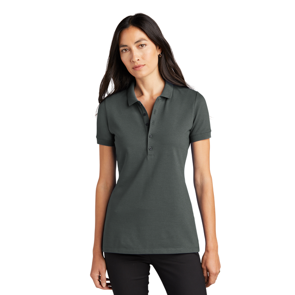 MERCER+METTLE™ Stretch Heavyweight Cotton/Poly/Spandex Pique Ladies' Polo