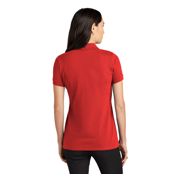 MERCER+METTLE™ Stretch Heavyweight Cotton/Poly/Spandex Pique Ladies' Polo