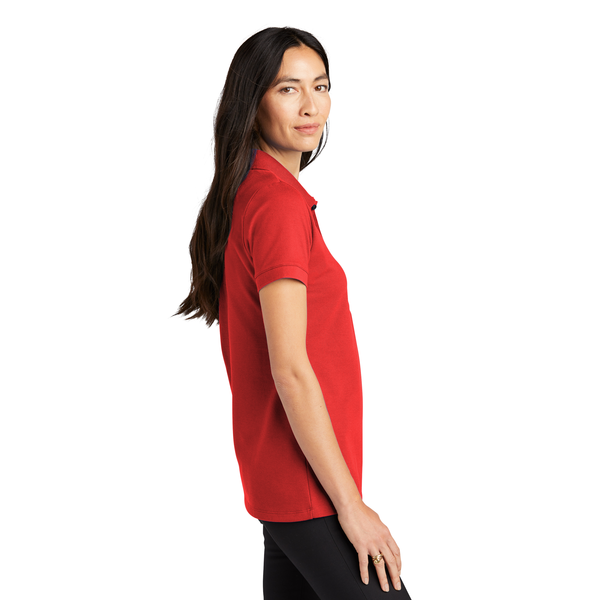 MERCER+METTLE™ Stretch Heavyweight Cotton/Poly/Spandex Pique Ladies' Polo