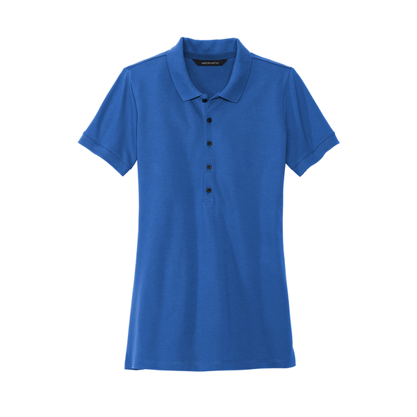 MERCER+METTLE™ Stretch Heavyweight Cotton/Poly/Spandex Pique Ladies' Polo
