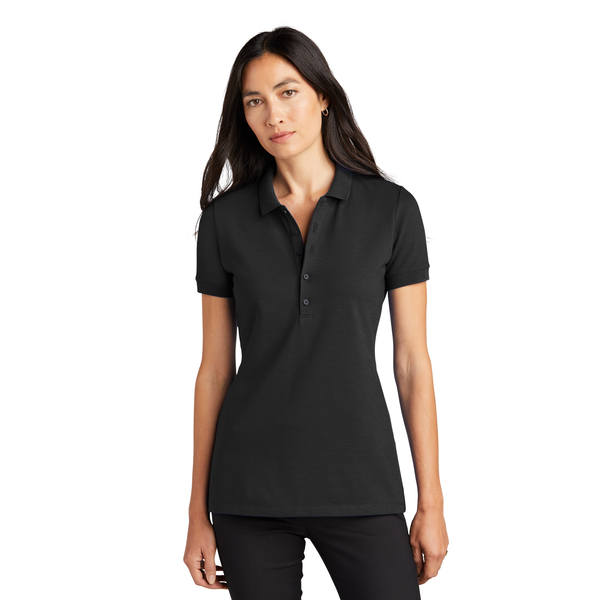 MERCER+METTLE™ Stretch Heavyweight Cotton/Poly/Spandex Pique Ladies' Polo