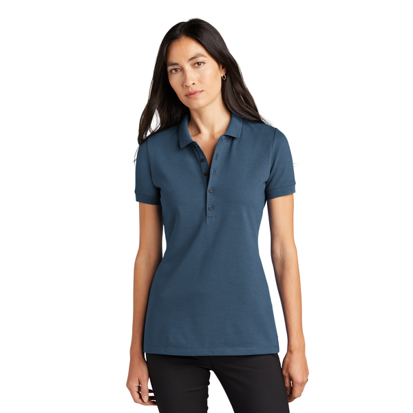 MERCER+METTLE™ Stretch Heavyweight Cotton/Poly/Spandex Pique Ladies' Polo