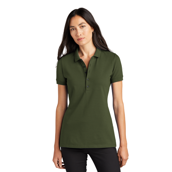 MERCER+METTLE™ Stretch Heavyweight Cotton/Poly/Spandex Pique Ladies' Polo