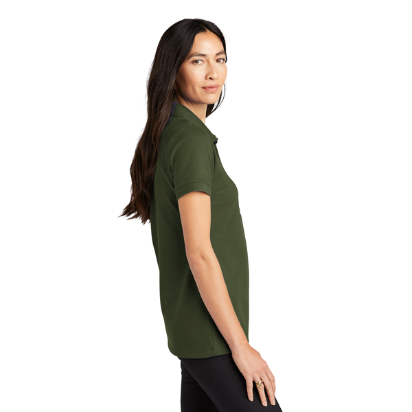 MERCER+METTLE™ Stretch Heavyweight Cotton/Poly/Spandex Pique Ladies' Polo