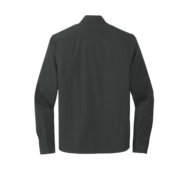 MERCER+METTLE™ Long Sleeve Stretch Woven Men's Shirt