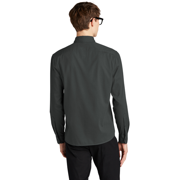 MERCER+METTLE™ Long Sleeve Stretch Woven Men's Shirt