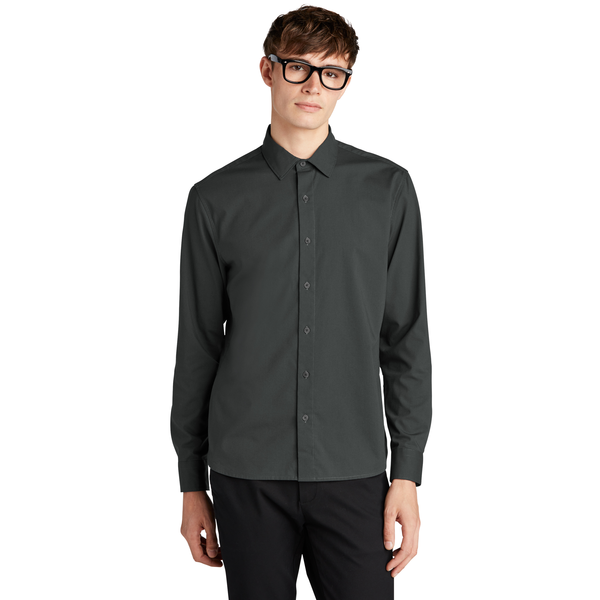 MERCER+METTLE™ Long Sleeve Stretch Woven Men's Shirt