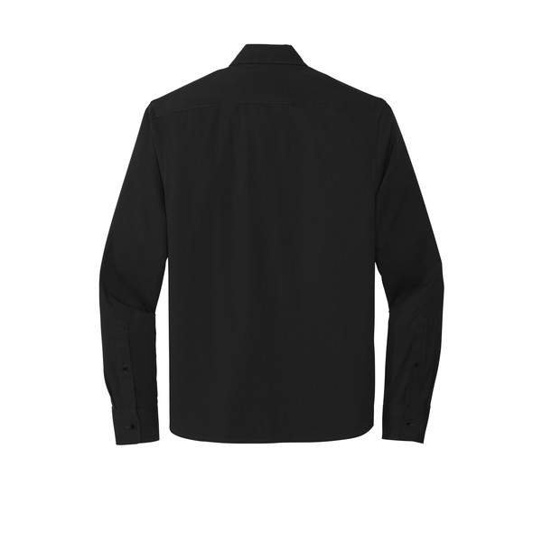 MERCER+METTLE™ Long Sleeve Stretch Woven Men's Shirt