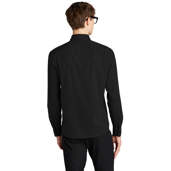 MERCER+METTLE™ Long Sleeve Stretch Woven Men's Shirt