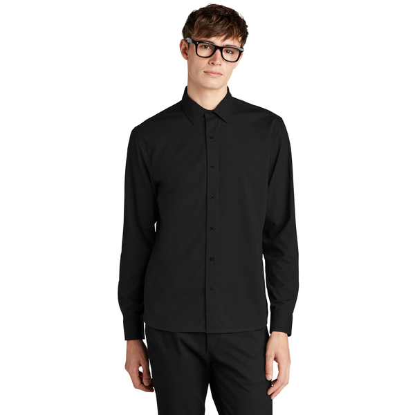 MERCER+METTLE™ Long Sleeve Stretch Woven Men's Shirt
