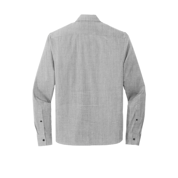 MERCER+METTLE™ Long Sleeve Stretch Woven Men's Shirt