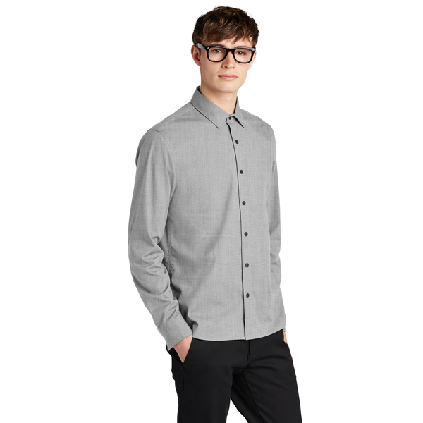 MERCER+METTLE™ Long Sleeve Stretch Woven Men's Shirt