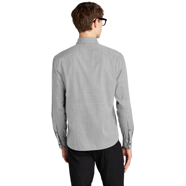 MERCER+METTLE™ Long Sleeve Stretch Woven Men's Shirt