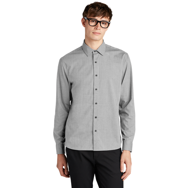 MERCER+METTLE™ Long Sleeve Stretch Woven Men's Shirt