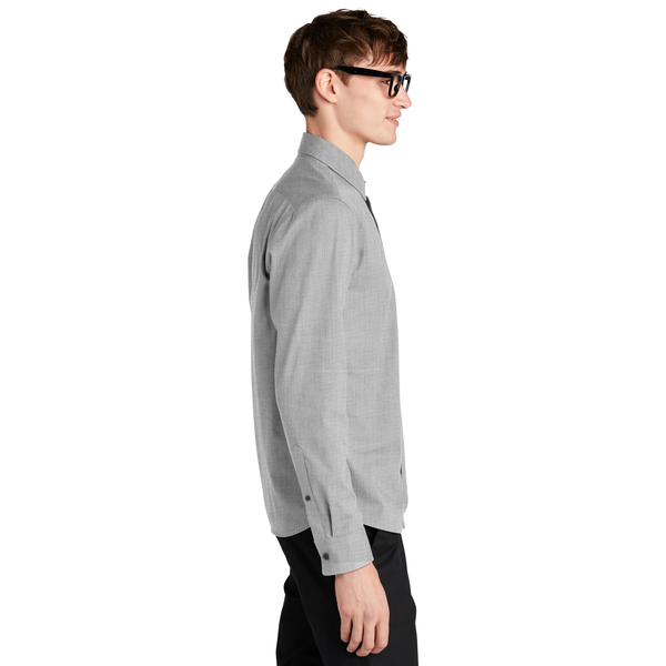 MERCER+METTLE™ Long Sleeve Stretch Woven Men's Shirt