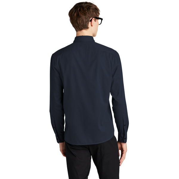 MERCER+METTLE™ Long Sleeve Stretch Woven Men's Shirt