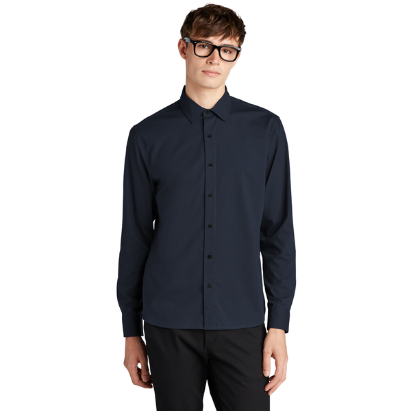 MERCER+METTLE™ Long Sleeve Stretch Woven Men's Shirt