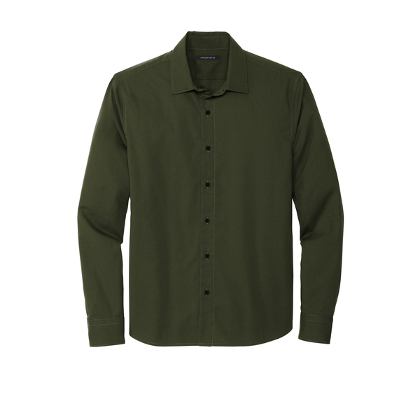 MERCER+METTLE™ Long Sleeve Stretch Woven Men's Shirt