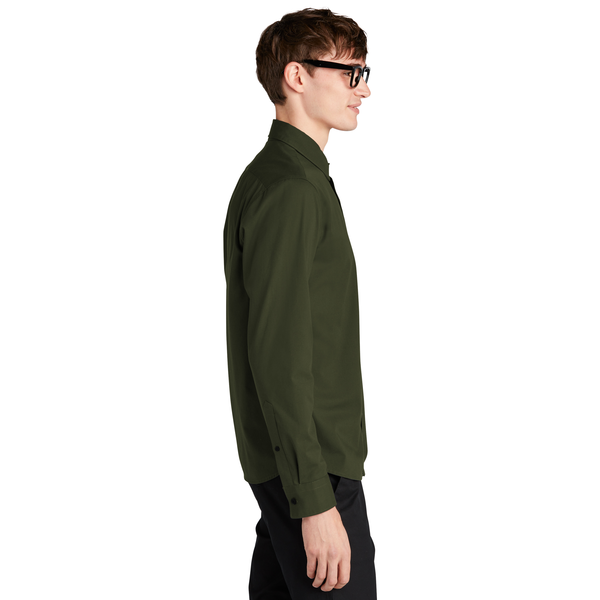 MERCER+METTLE™ Long Sleeve Stretch Woven Men's Shirt