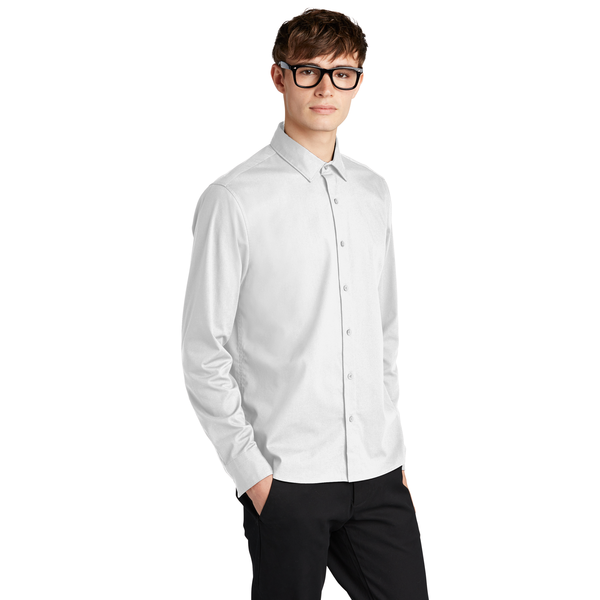 MERCER+METTLE™ Long Sleeve Stretch Woven Men's Shirt