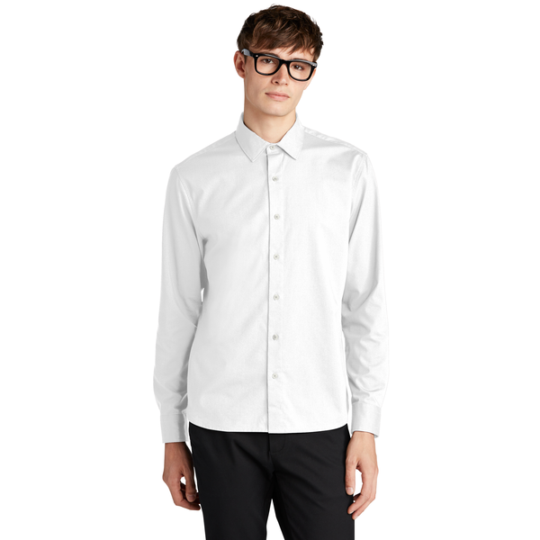 MERCER+METTLE™ Long Sleeve Stretch Woven Men's Shirt