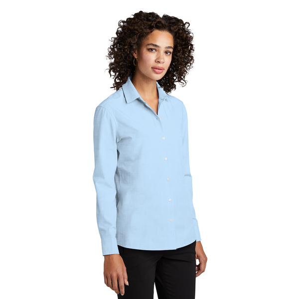 MERCER+METTLE™ Long Sleeve Stretch Woven Ladies' Shirt