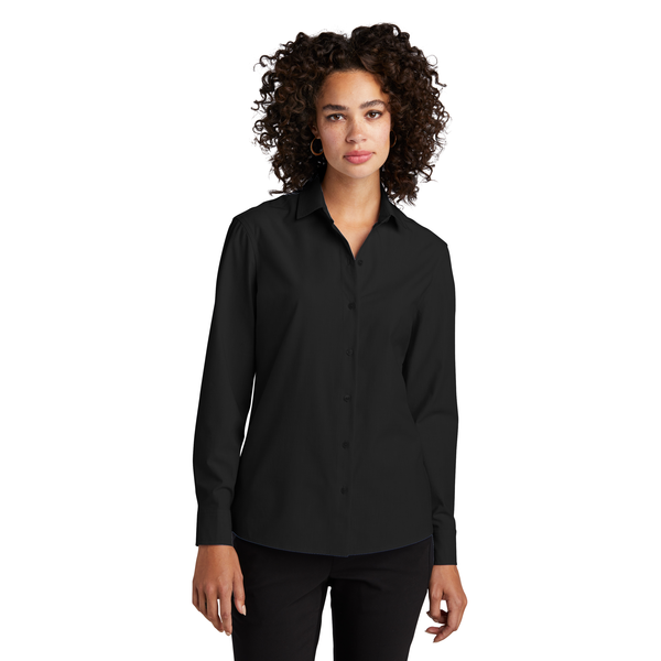 MERCER+METTLE™ Long Sleeve Stretch Woven Ladies' Shirt
