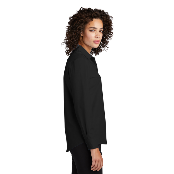 MERCER+METTLE™ Long Sleeve Stretch Woven Ladies' Shirt