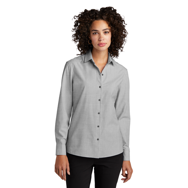 MERCER+METTLE™ Long Sleeve Stretch Woven Ladies' Shirt