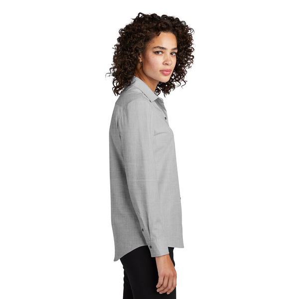 MERCER+METTLE™ Long Sleeve Stretch Woven Ladies' Shirt