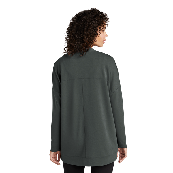 MERCER+METTLE™ Stretch French Terry Open-Front Ladies' Cardigan