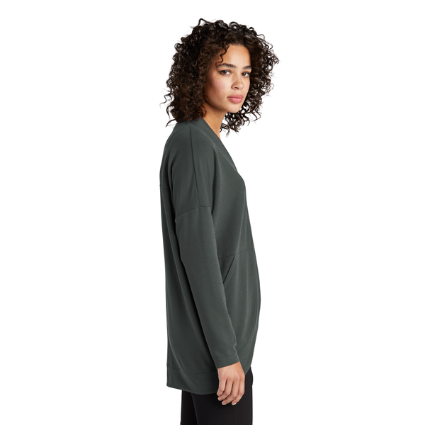 MERCER+METTLE™ Stretch French Terry Open-Front Ladies' Cardigan