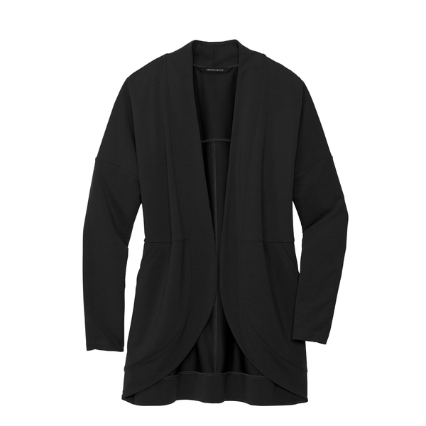 MERCER+METTLE™ Stretch French Terry Open-Front Ladies' Cardigan
