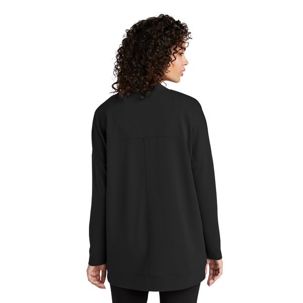 MERCER+METTLE™ Stretch French Terry Open-Front Ladies' Cardigan